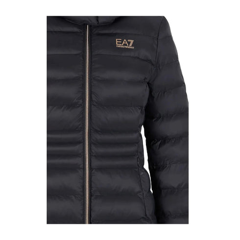 EA7 EMPORIO Piumino lungo Piumino Donna Core Lady Nero oro A24 - EA7 EMPORIO6DTK01TN88Z - 0210 - XS - Francavilla Moda